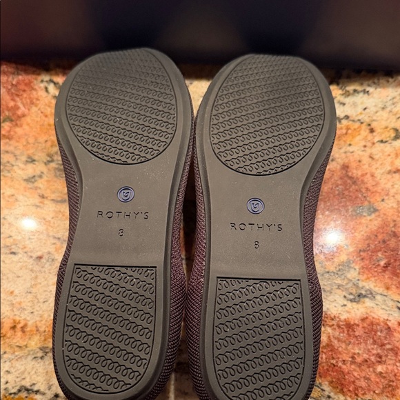 Rothy's Black and Blue Flats - Picture 3 of 6